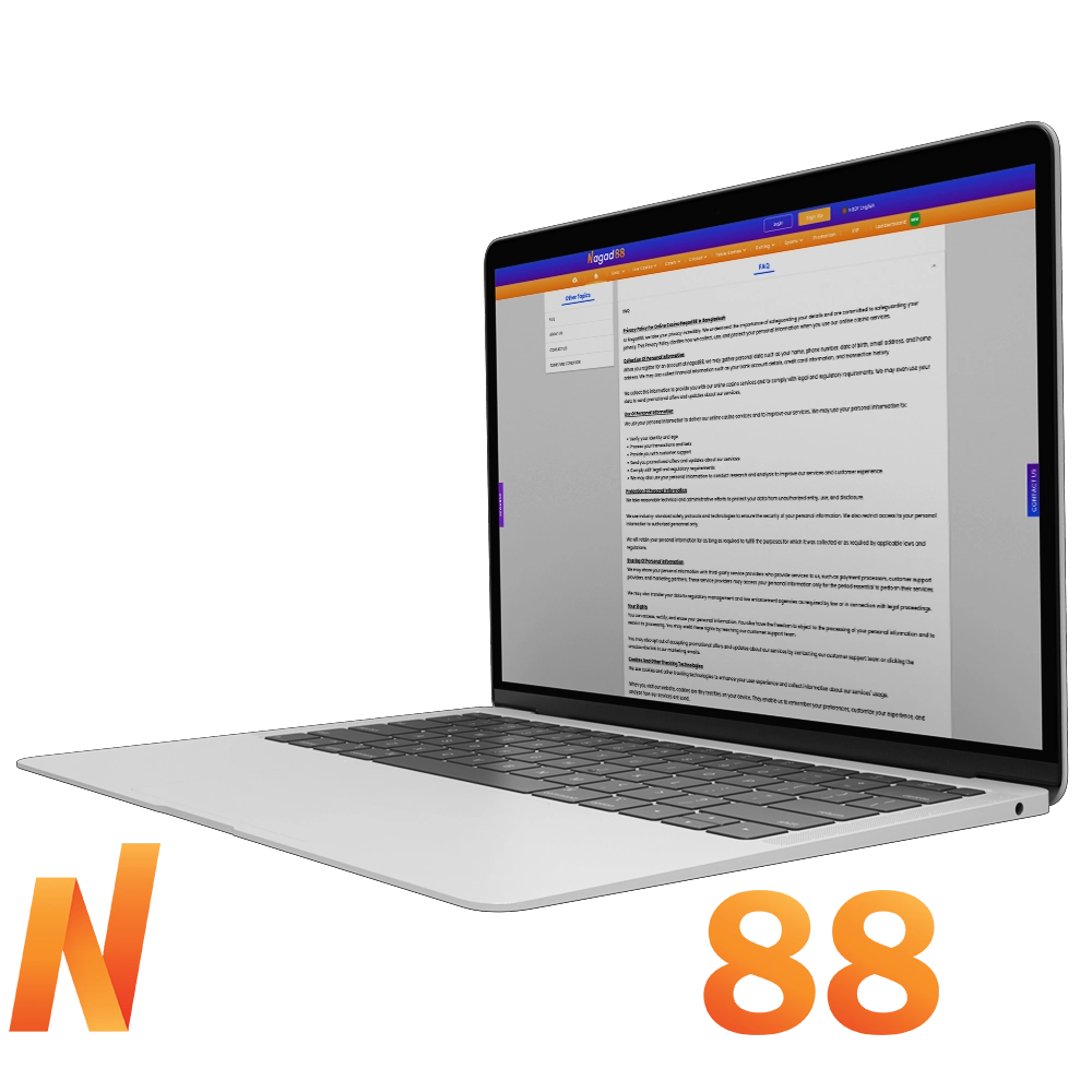 Nagad88 have created a secure environment for all players and eliminates the leakage of personal information.