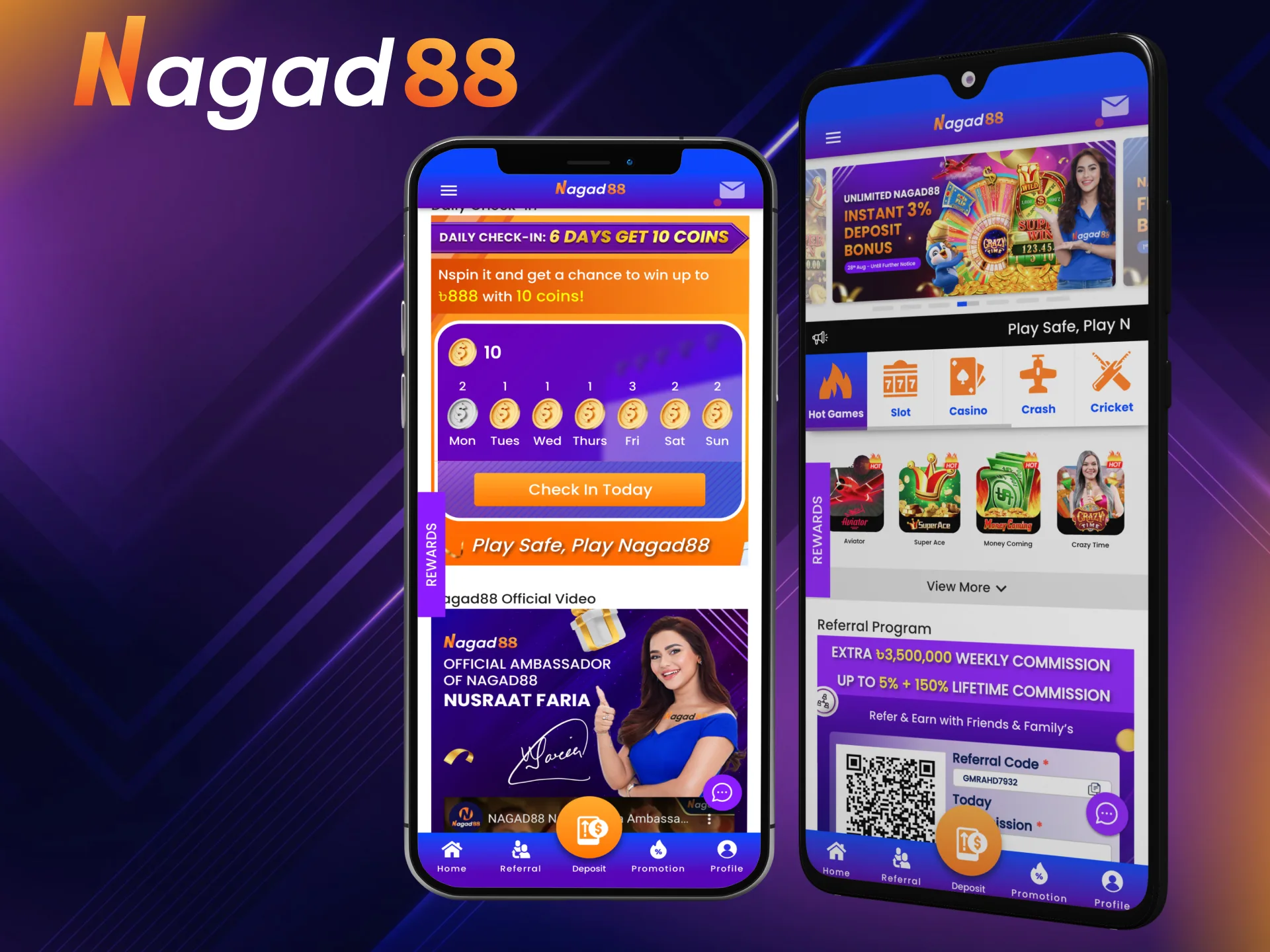 What benefits can you expect from the Nagad88 mobile app.