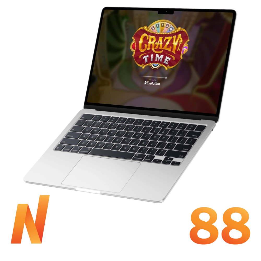 Come and play the Crazy Time game at the Nagad88 online casino.