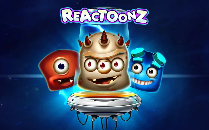 Enjoy the Reactoonz casino game